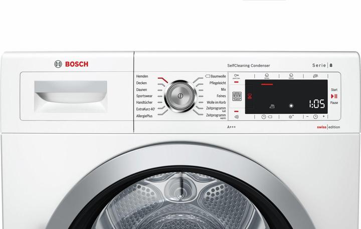 Produktbild Bosch Hausgeräte Wtw87571ch (8 kg, Rechts)
