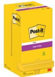 Actual product image Post-it Super Sticky Notes sticky notes, 127 x 76 mm, yellow (127 x 76 mm)