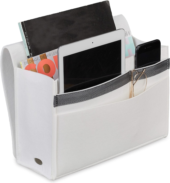 Produktbild Relaxdays Betttasche (32 x 27 x 4 cm, 1.86 l)