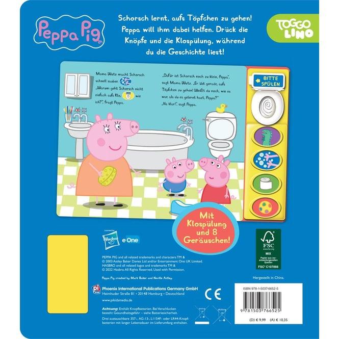 Actual product image Phoenix Peppa Pig Schorsch Goes Potty (Sound Book) (German)