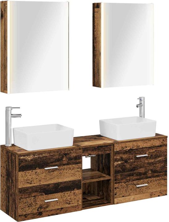 Produktbild vidaXL Badezimmermöbel-Set