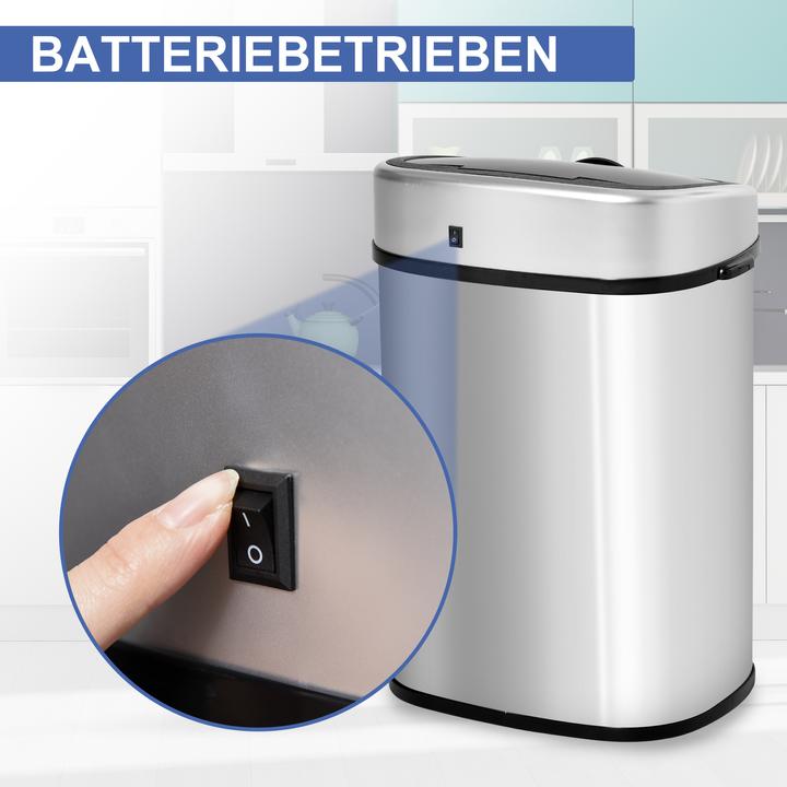 Produktbild Homcom Abfalleimer mit Infrarotsensor (58 l)