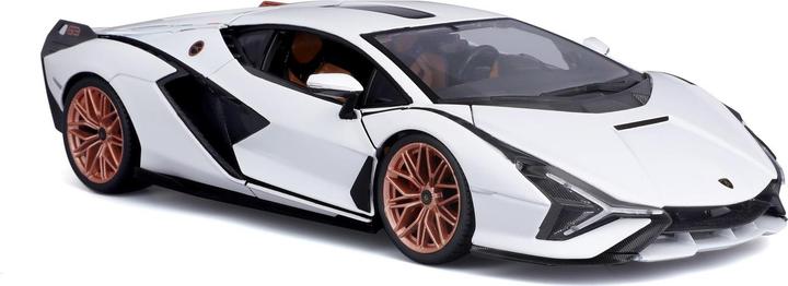 Image du produit Bburago Lamborghini Sian FKP 37 1/18 blanc/noir