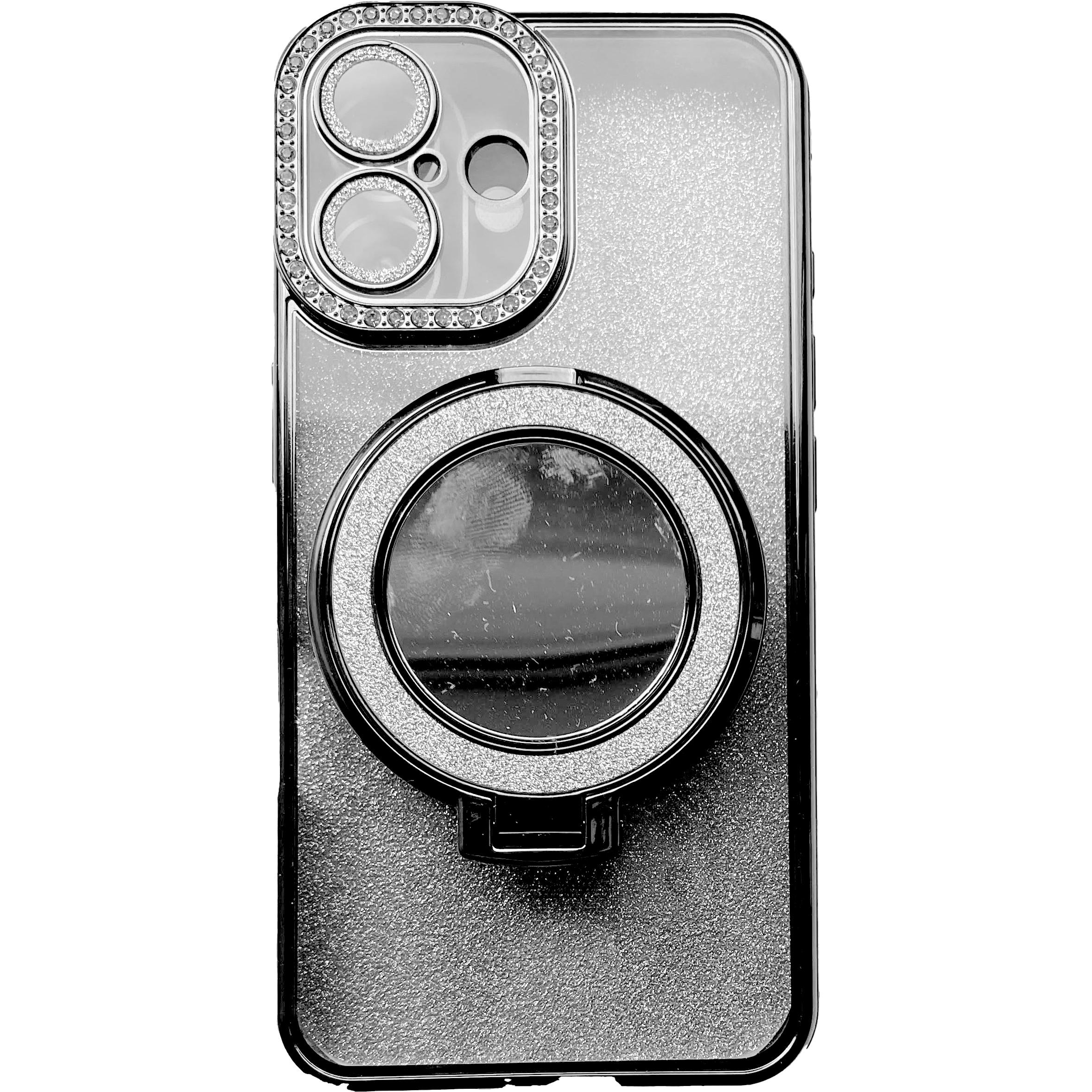 Thumbnail - Peter Jäckel OHLALA! Back Cover Glamour Mirror (Apple iPhone 16), Smartphone Hülle, Schwarz