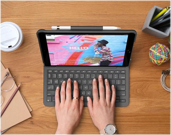 Actual product image Logitech slim folio (CH, iPad 2019 (7th gene), iPad 2020 (8. Gen), iPad 2021 (9th Gen))