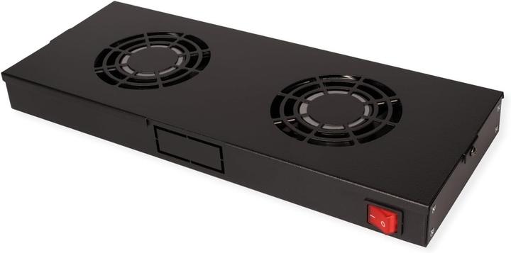 Immagine prodotto Roline 19-inch fan unit 2 fans ON/OFF black