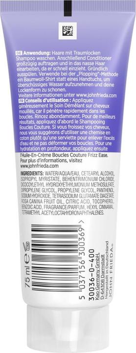 Produktbild John Frieda Frizz Ease Traumlocken Cond 75ml (75 ml)