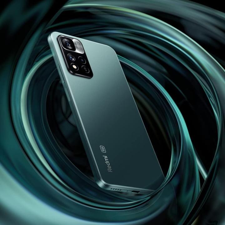 Produktbild Xiaomi Note 11 Pro+ 5G (128 GB, Forest Green, 6.67", Dual SIM, 5G)