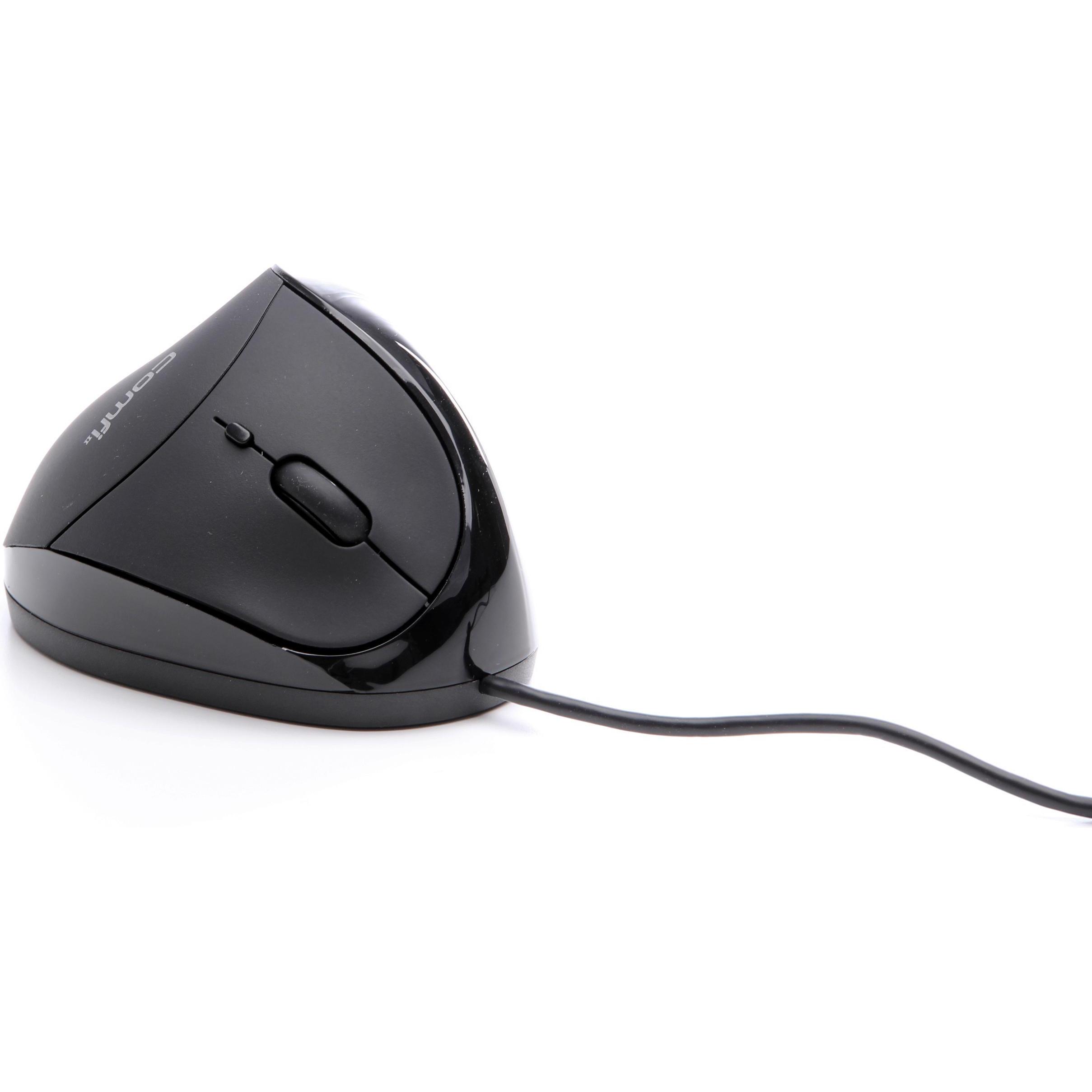 Wowpen Comfi II wired black, Maus, Schwarz