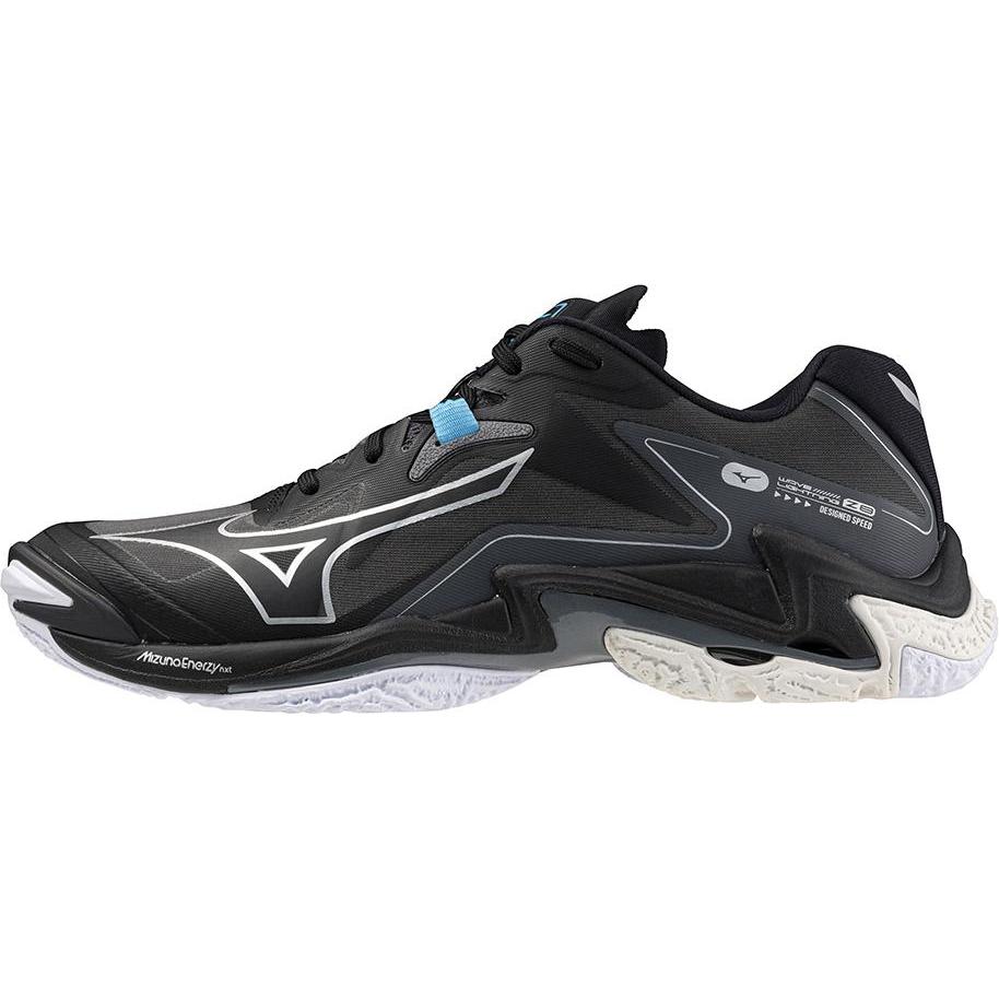 Mizuno, Unisex, Hallenschuhe, Wave Lightning Z8 (47), Schwarz