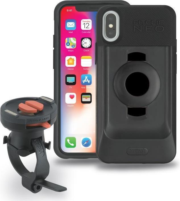 Actual product image Tigra fitclic Neo selbstsperrenden Magnetische Bike Wandbefestigung System mit Phone Case und Bike Strap M