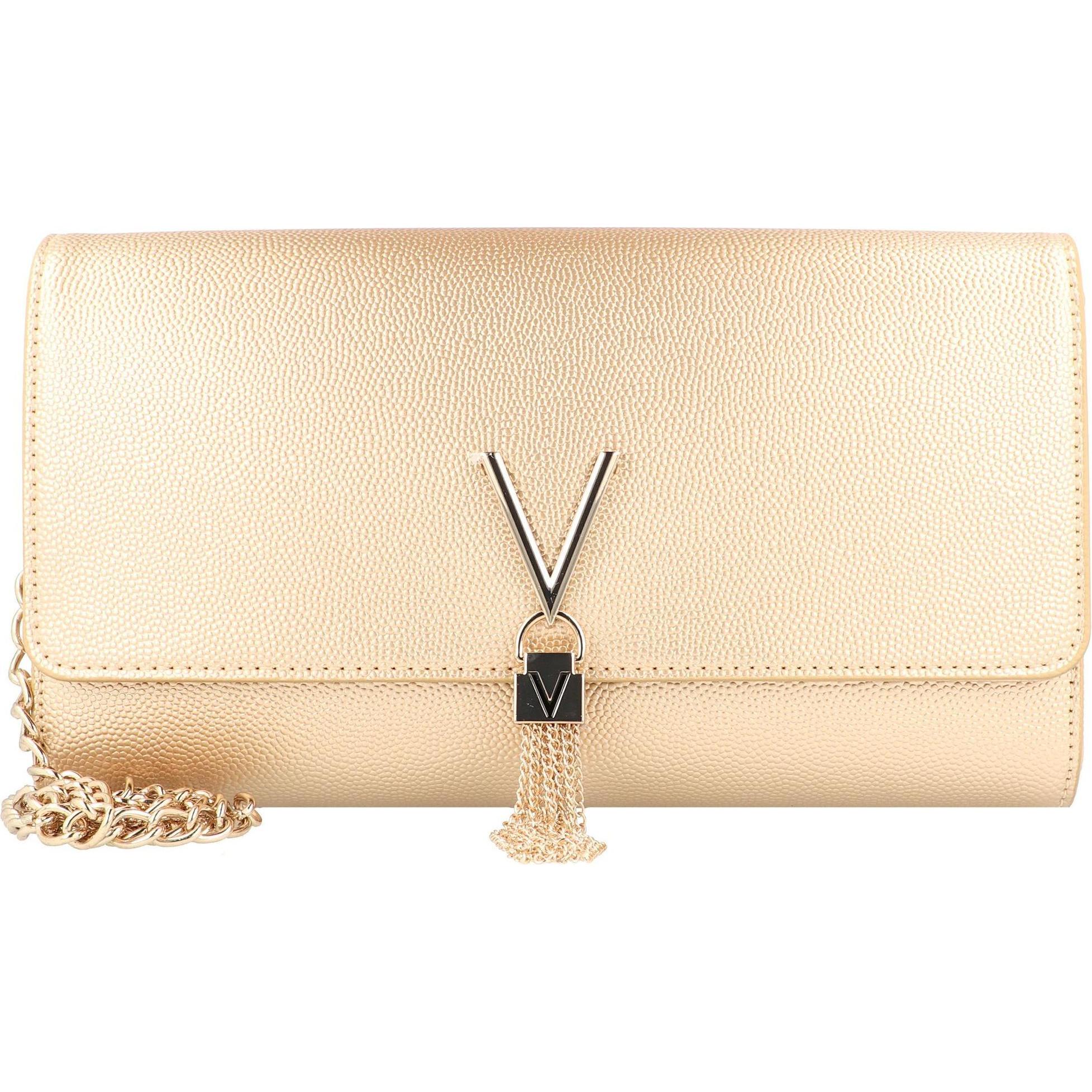 Valentino, Handtasche, Divina Clutch Tasche 26 cm, Gold
