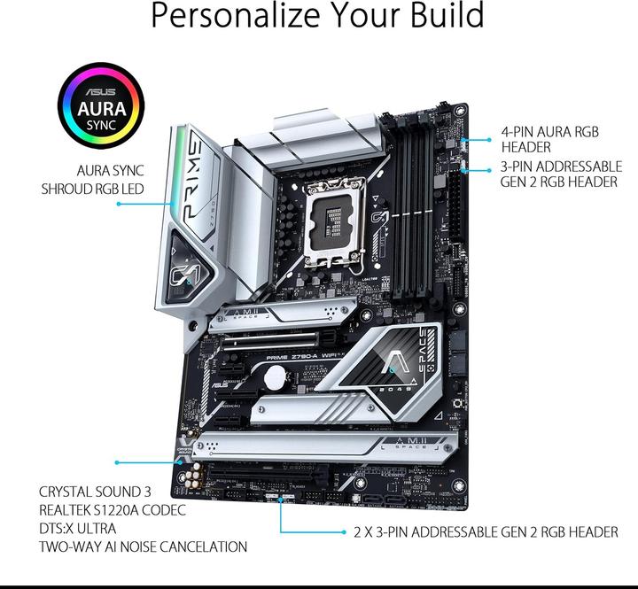 Produktbild ASUS PRIME Z790-A WIFI (LGA 1700, Intel Z790, ATX)
