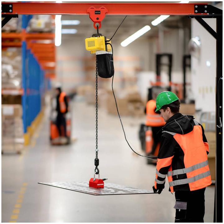 Produktbild Steinberg Kettenzug Flaschenzug Hebezug Kettenflaschenzug Elektrokettenzug 3 m 500 kg