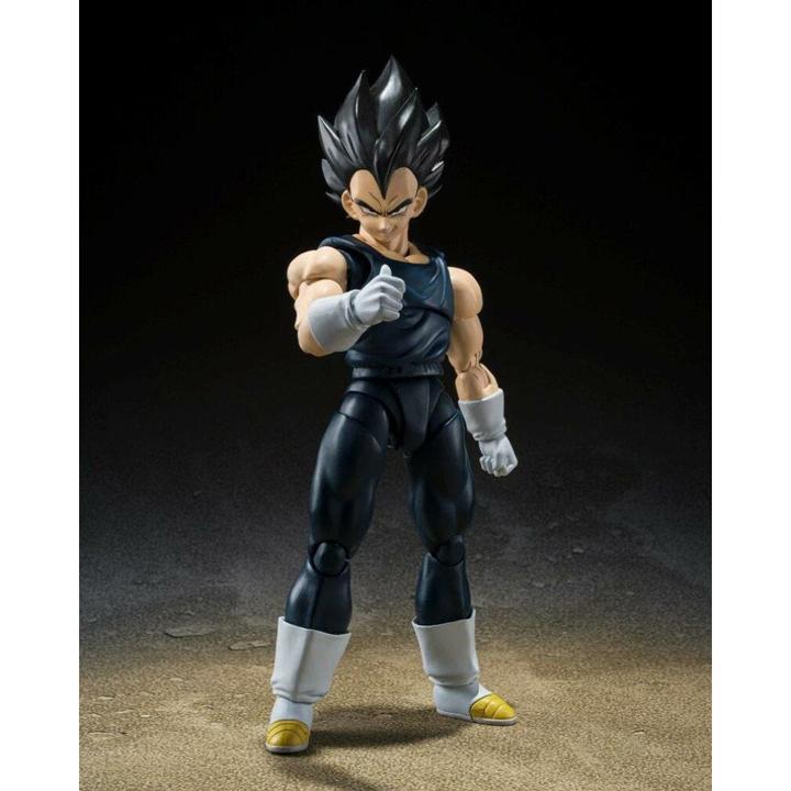 Actual product image Bandai Dragon Ball Super: Super Hero S.H. Figuarts Vegeta