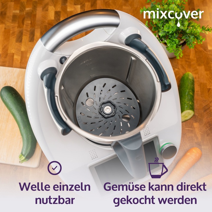 Immagine prodotto Mixcover Tagliaverdure a spirale compatibile con Thermomix TM6 TM5