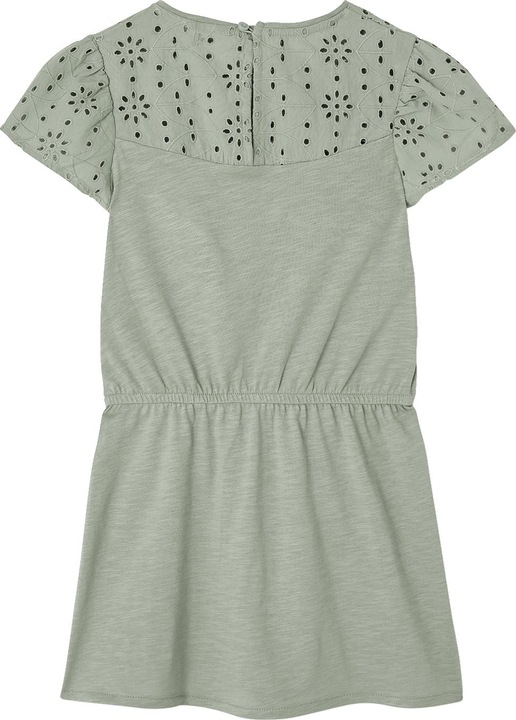 Actual product image Vertbaudet Mädchen Kleid mit Lochstickerei (98)