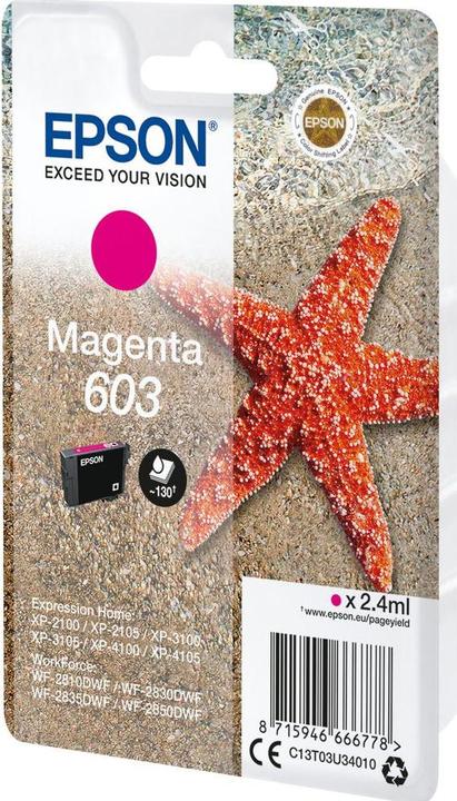 Actual product image Epson 603 (M)