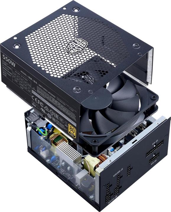 Actual product image Cooler Master Power supply, V Series 550W (550 W)