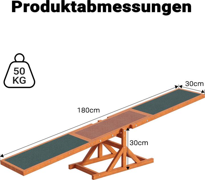 Image du produit Wiltec Balançoire pour chien (Agility)