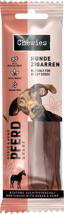 Produktbild Chewies Hundezigarre Pferd & Hanf 75g (Adult, 10 Stk., 75 g)