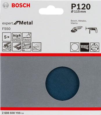 Produktbild Bosch Professional Zubehör Schleifblatt F550 (40)