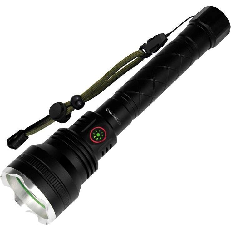 Esperanza, Taschenlampe, EOT068 Taschenlampe Schwarz wiederaufladbare LED-Taschenlampe (1000 lm)