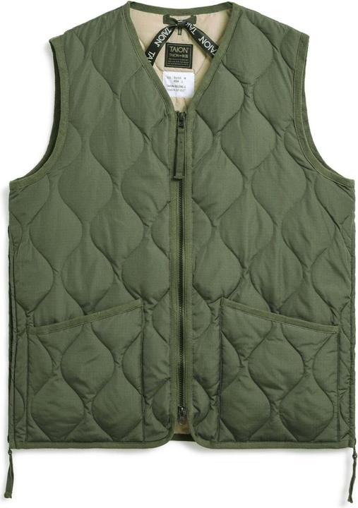 Immagine prodotto Taion Gilet con zip a scollo a V (S)