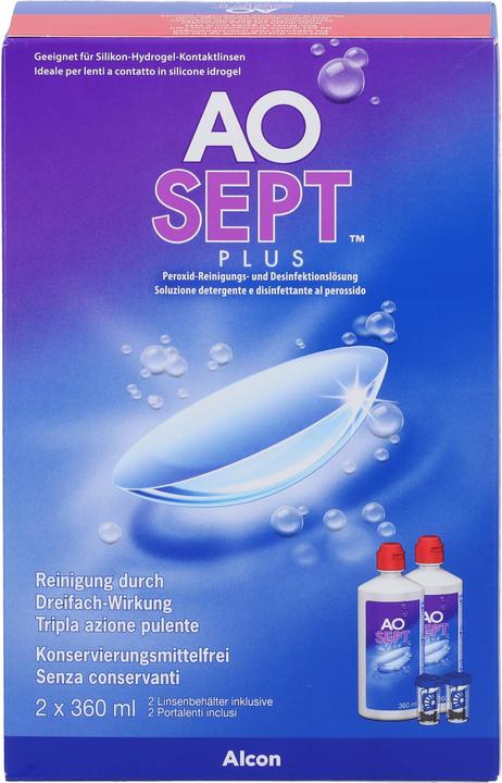 Immagine prodotto AOSept Soluzione detergente e disinfettante al perossido (Sistema perossido, 720 ml)