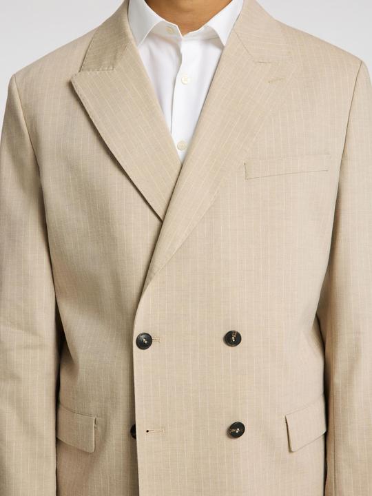 Produktbild Selected Homme Relaxed Fit Nadelstreifen Zweireihiger Blazer (54)