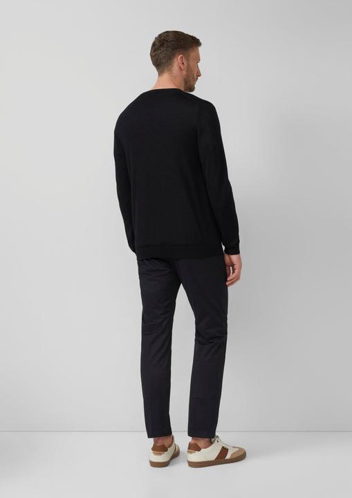 Produktbild s.Oliver Strickpullover Strickpullover aus reiner Merinowolle (S)