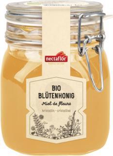 Nectaflor Bio Blütenhonig kristallin 1kg (1000 g)
