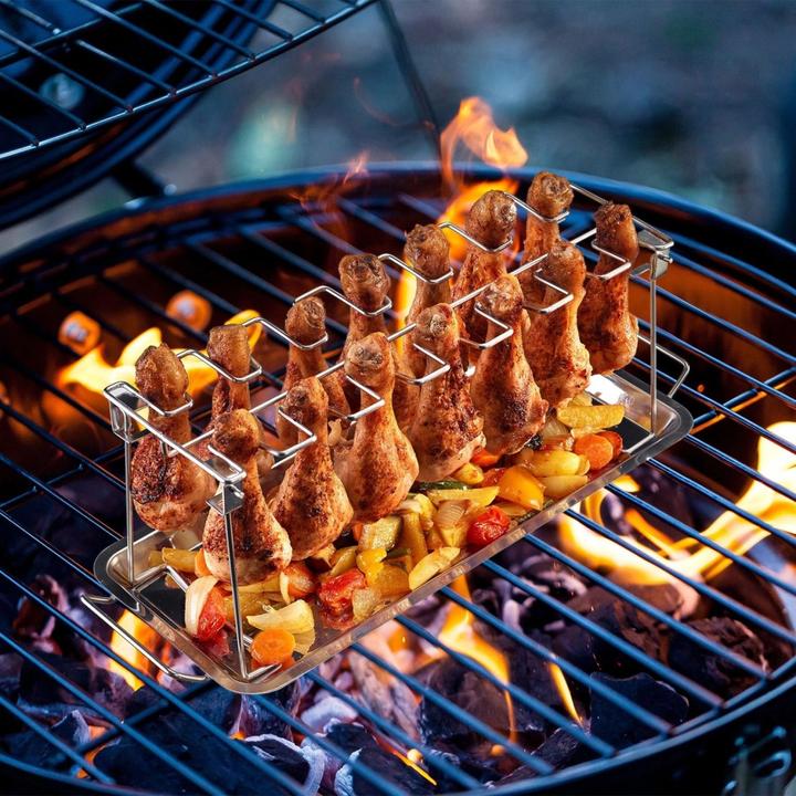 Actual product image Westmark Chicken leg holder