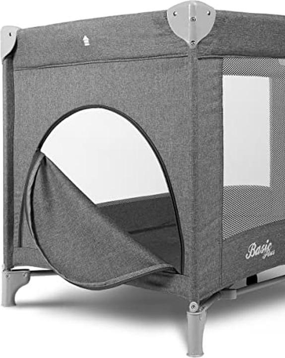 Productafbeelding Caretero Reisbed Basic Plus Grafiet (60 x 120 cm)