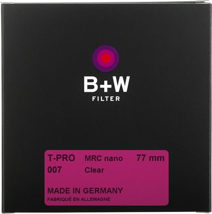 Actual product image B+W T-Pro 007 Clear MRC nano (37 mm, Protection filter)