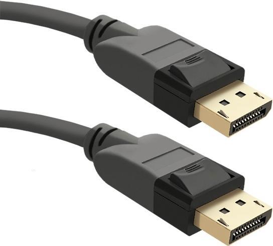 Immagine prodotto Qoltec 50465 Cavo DisplayPort nero (1 m, DisplayPort)