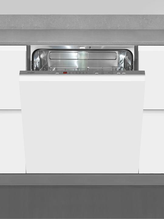 Produktbild Exquisit EGSP6312-E-030DE silber, Geschirrspüler (Einbaugerät)