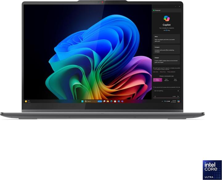 Actual product image Lenovo Yoga 7 2-in-1 OLED Copilot+ PC (16", 1000 GB, 32 GB, English-international, Intel Core Ultra 7 258V)