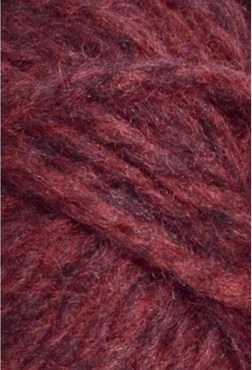 Col. 4363 mørk rød melert