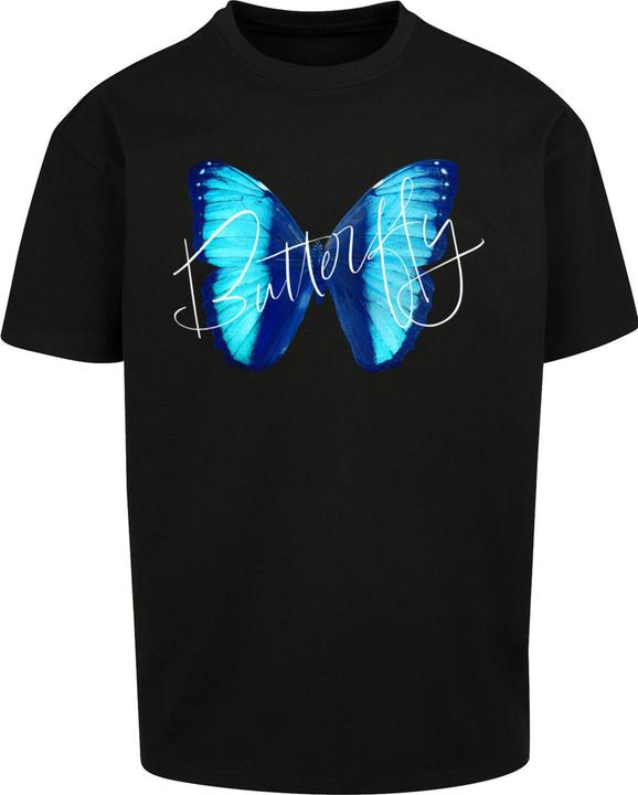 Produktbild Merchcode Butterfly Blue Heavy Oversized Tee - 117559 (4XL)
