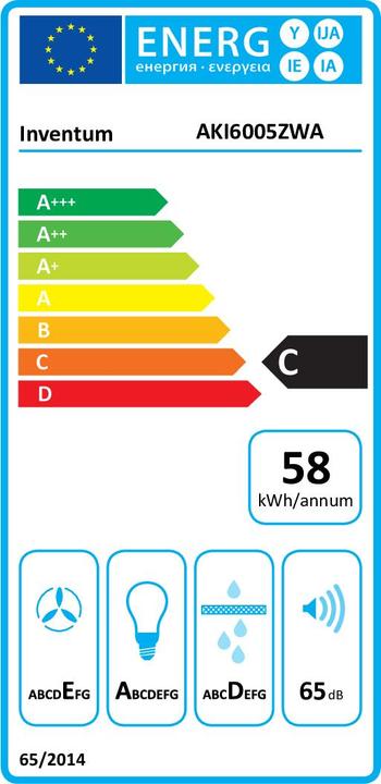 Energie-Label Inventum AKI6005ZWA