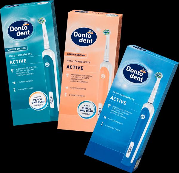 Actual product image dm Dontodent Active (Oscillating toothbrush)