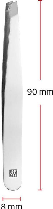 Actual product image Zwilling Tweezers oblique