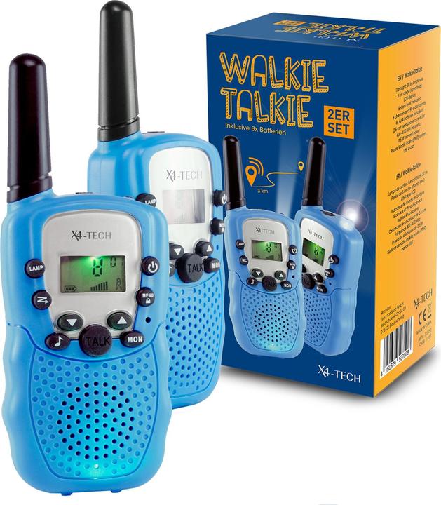 Produktbild X4 Tech 701953 PMR-Funkgerät 2er Set (3 km)