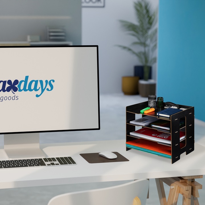 Produktbild Relaxdays Briefablage (A4)