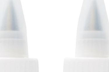 Actual product image ScrapCooking Set of 2 squeeze bottles with 2 piping nozzles for icing (Decorating bottle, 185 ml)