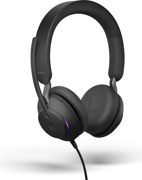 Actual product image Jabra Evolve2 40 SE MS Stereo NC (USB-A) (Cable, USB-A, Microsoft teams)