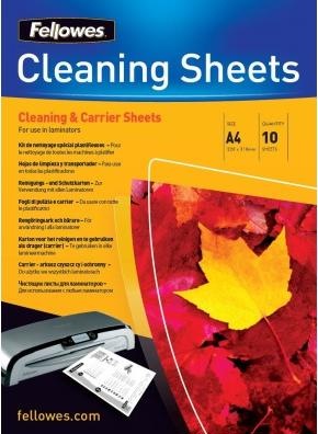 Actual product image Fellowes Cleaning and protection box, pack of 10 (A4, 10 Piece, 125 µm)