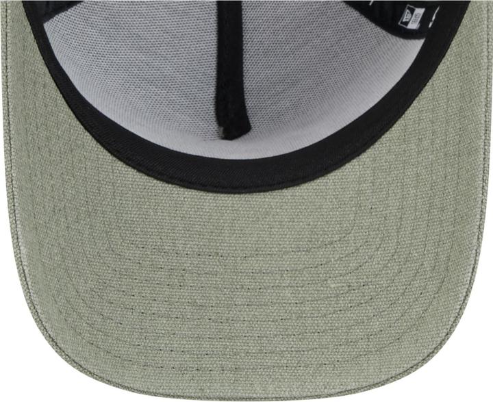 Produktbild New Era A-Frame Trucker Leinen Cap Los Angeles Dodgers oliv (One Size)