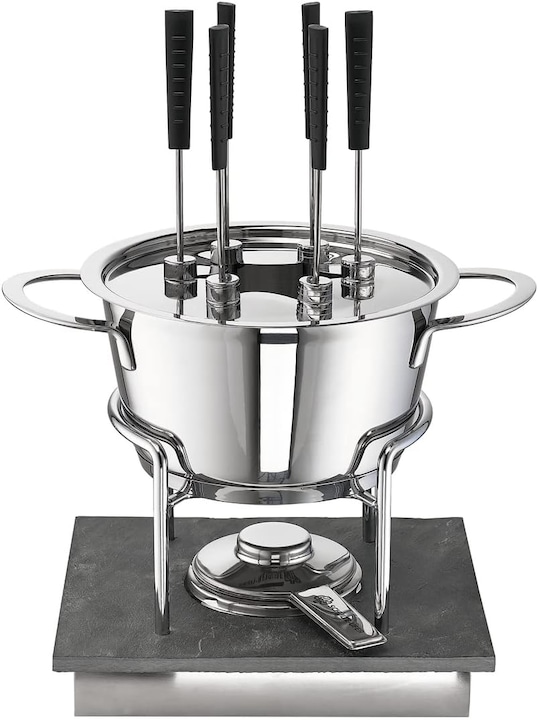 Actual product image Schulte-Ufer SUS stainless steel fondue set Gala (Cheese fondue)